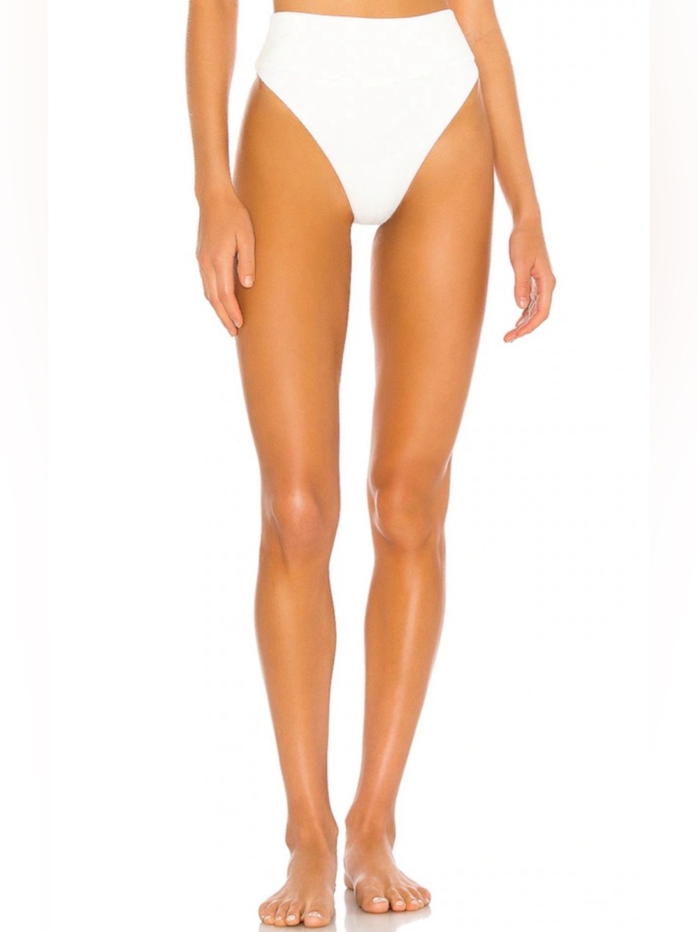 Beach Riot Highway Bikini Bottom in White XS extra small